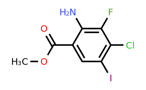 1698028-47-5 | Methyl 2-amino-4-chloro-3-fluoro-5-iodobenzoate