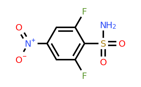 1699028-23-3 | 2,6-Difluoro-4-nitrobenzenesulfonamide