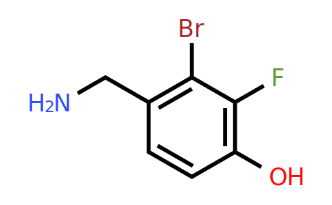 1700026-11-4 | 2-Bromo-3-fluoro-4-hydroxybenzylamine