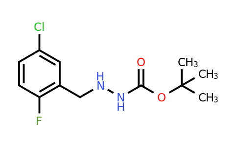 1702683-46-2 | tert-Butyl 2-(5-chloro-2-fluorobenzyl)hydrazinecarboxylate