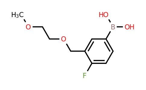 1704063-97-7 | (4-fluoro-3-((2-methoxyethoxy)methyl)phenyl)boronic acid
