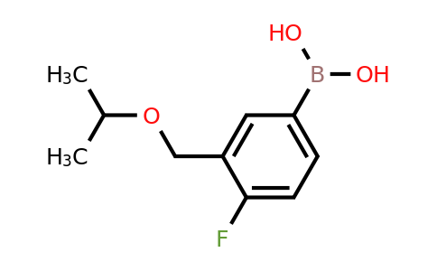 1704063-98-8 | (4-fluoro-3-(isopropoxymethyl)phenyl)boronic acid