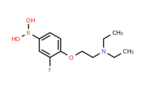 1704064-16-3 | (4-(2-(diethylamino)ethoxy)-3-fluorophenyl)boronic acid