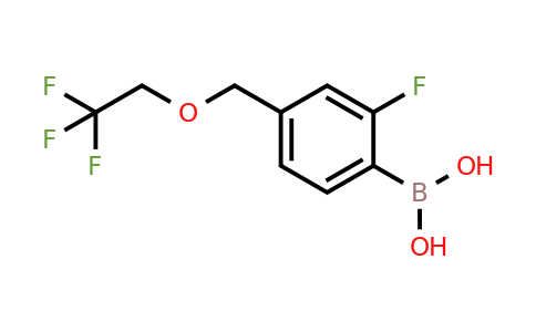 1704064-28-7 | (2-fluoro-4-((2,2,2-trifluoroethoxy)methyl)phenyl)boronic acid