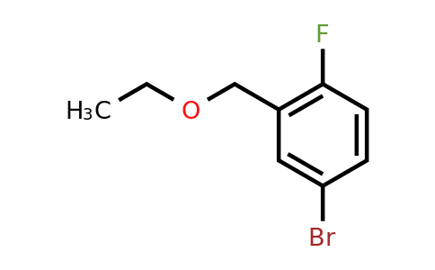1704065-21-3 | 4-Bromo-2-(ethoxymethyl)-1-fluorobenzene
