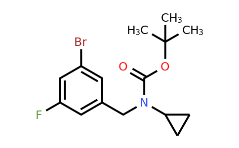 1704065-22-4 | Tert-butyl 3-bromo-5-fluorobenzyl(cyclopropyl)carbamate