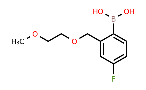 1704065-53-1 | (4-fluoro-2-((2-methoxyethoxy)methyl)phenyl)boronic acid