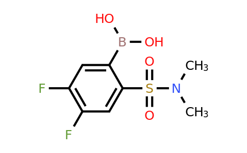 1704065-67-7 | (2-(N,N-dimethylsulfamoyl)-4,5-difluorophenyl)boronic acid