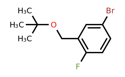1704067-00-4 | 4-Bromo-2-(tert-butoxymethyl)-1-fluorobenzene