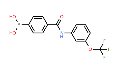 1704069-19-1 | (4-((3-(trifluoromethoxy)phenyl)carbamoyl)phenyl)boronic acid