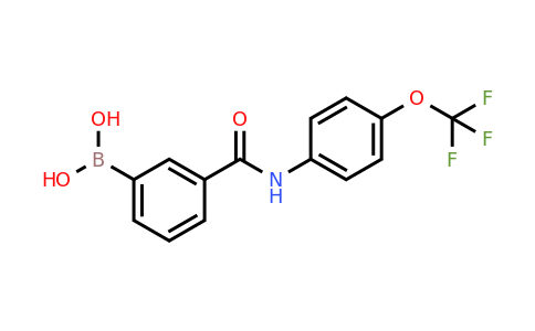 1704069-22-6 | (3-((4-(trifluoromethoxy)phenyl)carbamoyl)phenyl)boronic acid