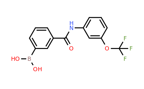 1704069-55-5 | (3-((3-(trifluoromethoxy)phenyl)carbamoyl)phenyl)boronic acid