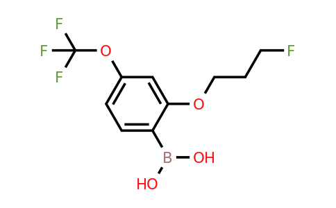 1704073-53-9 | (2-(3-fluoropropoxy)-4-(trifluoromethoxy)phenyl)boronic acid