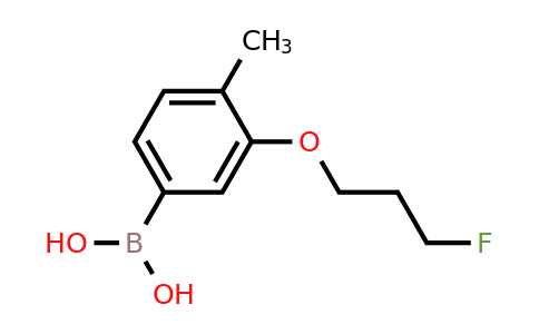1704074-02-1 | (3-(3-fluoropropoxy)-4-methylphenyl)boronic acid