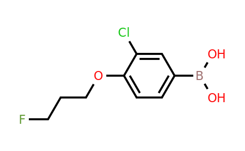 1704080-24-9 | (3-chloro-4-(3-fluoropropoxy)phenyl)boronic acid