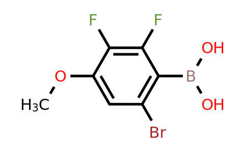 1704080-27-2 | (6-bromo-2,3-difluoro-4-methoxyphenyl)boronic acid