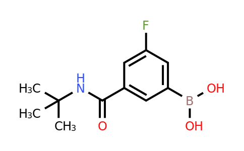 1704082-27-8 | (3-(tert-butylcarbamoyl)-5-fluorophenyl)boronic acid