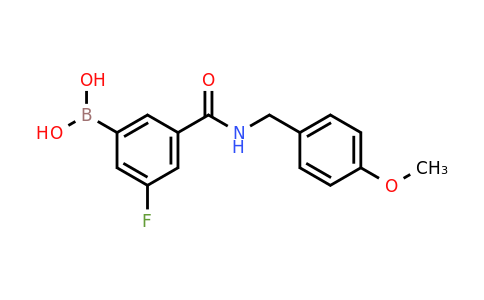 1704082-30-3 | (3-fluoro-5-((4-methoxybenzyl)carbamoyl)phenyl)boronic acid
