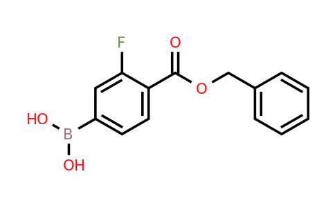 1704095-81-7 | (4-((benzyloxy)carbonyl)-3-fluorophenyl)boronic acid