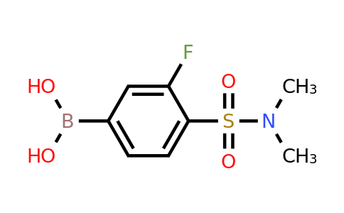 1704096-37-6 | (4-(N,N-dimethylsulfamoyl)-3-fluorophenyl)boronic acid