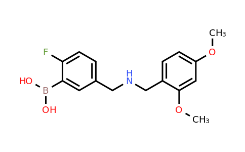 1704121-14-1 | (5-(((2,4-Dimethoxybenzyl)amino)methyl)-2-fluorophenyl)boronic acid