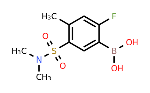 1704121-40-3 | (5-(N,N-dimethylsulfamoyl)-2-fluoro-4-methylphenyl)boronic acid