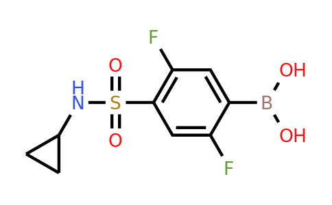 1704121-77-6 | (4-(N-cyclopropylsulfamoyl)-2,5-difluorophenyl)boronic acid