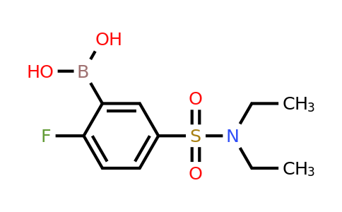 1704121-79-8 | (5-(N,N-diethylsulfamoyl)-2-fluorophenyl)boronic acid