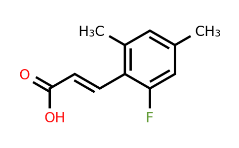 1704239-12-2 | 2,4-Dimethyl-6-fluorocinnamic acid