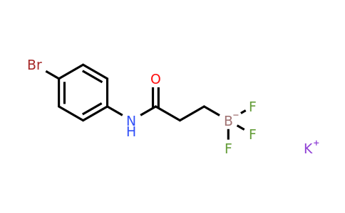 1705578-14-8 | potassium (3-((4-bromophenyl)amino)-3-oxopropyl)trifluoroborate