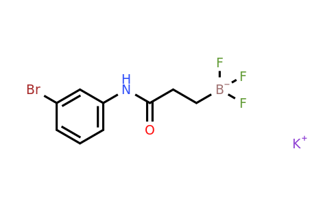 1705578-20-6 | potassium (3-((3-bromophenyl)amino)-3-oxopropyl)trifluoroborate