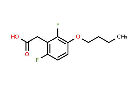1706446-28-7 | 2-(3-Butoxy-2,6-difluorophenyl)acetic acid