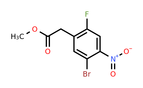 1706449-40-2 | Methyl 5-bromo-2-fluoro-4-nitrophenylacetate