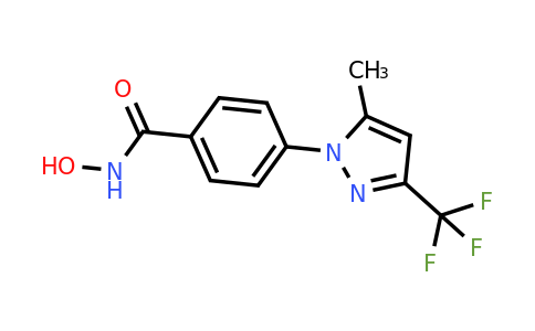 1706457-30-8 | N-Hydroxy-4-(5-methyl-3-(trifluoromethyl)-1H-pyrazol-1-yl)benzamide