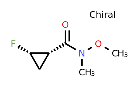 1706463-45-7 | Cis-2-fluoro-n-methoxy-n-methylcyclopropanecarboxamide