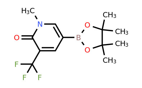 1706753-51-6 | 1-Methyl-5-(tetramethyl-1,3,2-dioxaborolan-2-yl)-3-(trifluoromethyl)-1,2-dihydropyridin-2-one