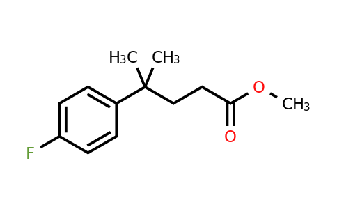 1707393-59-6 | Methyl 4-(4-fluorophenyl)-4-methylpentanoate