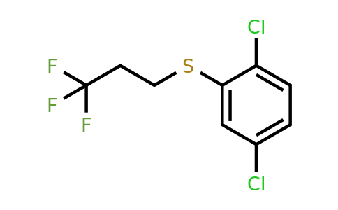 1707580-43-5 | (2,5-Dichlorophenyl)(3,3,3-trifluoropropyl)sulfane