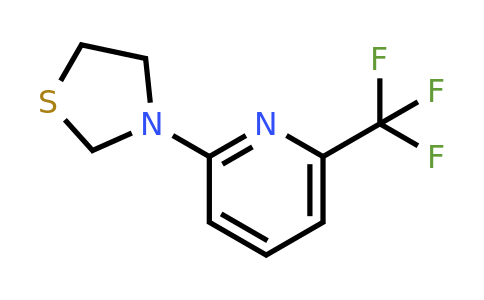 1707581-23-4 | 3-(6-(Trifluoromethyl)pyridin-2-yl)thiazolidine
