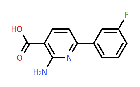 1708014-04-3 | 2-Amino-6-(3-fluorophenyl)nicotinic acid