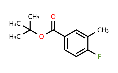 171050-00-3 | tert-Butyl 4-fluoro-3-methylbenzoate