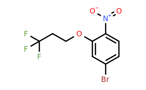 1713160-96-3 | 4-Bromo-1-nitro-2-(3,3,3-trifluoropropoxy)benzene