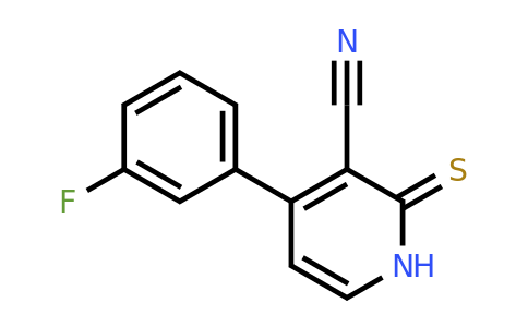 1713477-68-9 | 4-(3-Fluorophenyl)-2-thioxo-1,2-dihydropyridine-3-carbonitrile