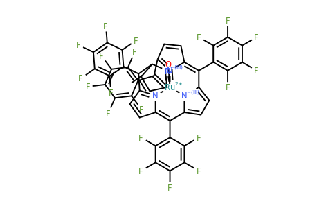 171899-61-9 | Carbonyl[5,10,15,20-tetrakis(2,3,4,5,6-pentafluorophenyl)-21H,23H-porphinato]ruthenium(II)