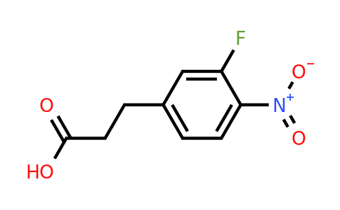 171978-33-9 | 3-Fluoro-4-nitrophenylpropanoic acid