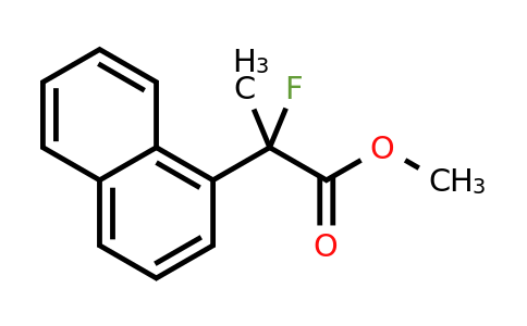 172800-22-5 | Methyl 2-fluoro-2-(naphthalen-1-yl)propanoate