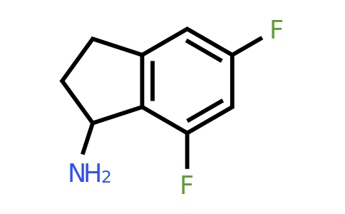 173998-72-6 | 5,7-Difluoro-2,3-dihydro-1H-inden-1-amine
