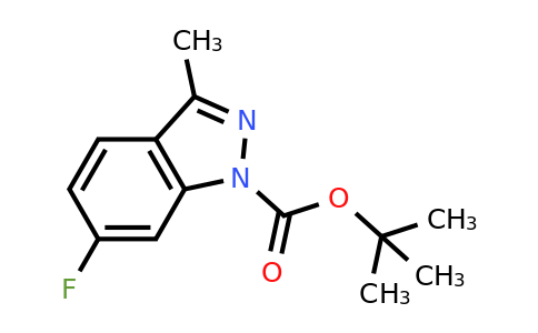 174180-43-9 | tert-Butyl 6-fluoro-3-methyl-1H-indazole-1-carboxylate