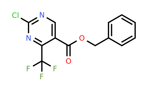 175137-29-8 | Benzyl 2-chloro-4-(trifluoromethyl)pyrimidine-5-carboxylate