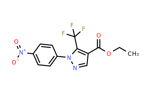 ethyl 1-(4-nitrophenyl)-5-(trifluoromethyl)pyrazole-4-carboxylate